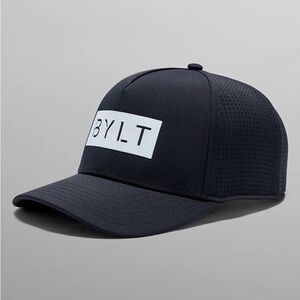 BYLT Basics Black Performance Logo Cap
